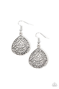 Valley Estate - Silver Paparazzi Earrings
