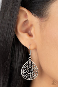 Valley Estate - Silver Paparazzi Earrings