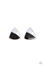 Load image into Gallery viewer, Kaleidoscopic Collision - Black Paparazzi Earrings
