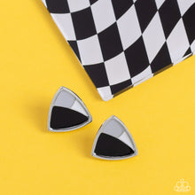 Load image into Gallery viewer, Kaleidoscopic Collision - Black Paparazzi Earrings
