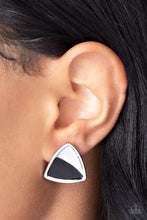 Load image into Gallery viewer, Kaleidoscopic Collision - Black Paparazzi Earrings
