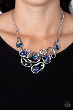 Load image into Gallery viewer, Warp Speed - Blue Necklace Paparazzi
