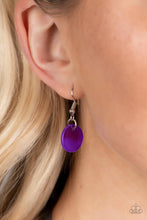 Load image into Gallery viewer, Barefoot Beaches - Purple Paparazzi Necklace
