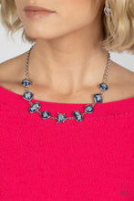Load image into Gallery viewer, Fleek and Flecked - Blue Paparazzi Necklace
