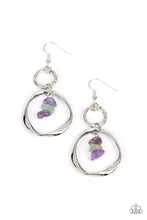 Load image into Gallery viewer, Good-Natured Spirit - Purple Paparazzi Earrings
