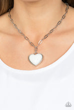 Load image into Gallery viewer, Everlasting Endearment - White Paparazzi Necklace
