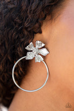 Load image into Gallery viewer, Buttercup Bliss - Silver - Paparazzi Earrings
