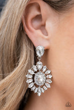 Load image into Gallery viewer, My Good LUXE Charm - White Post Earrings - Paparazzi Accessories
