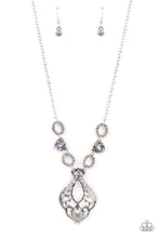 Load image into Gallery viewer, Contemporary Connections - Purple Paparazzi Necklace
