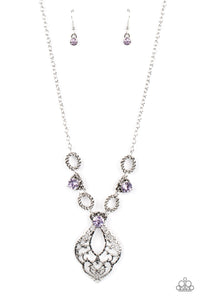 Contemporary Connections - Purple Paparazzi Necklace