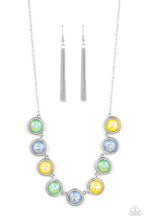 Load image into Gallery viewer, Queen of the Cosmos - Green Paparazzi Necklace
