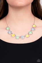 Load image into Gallery viewer, Queen of the Cosmos - Green Paparazzi Necklace
