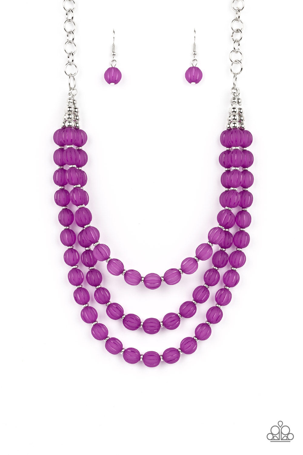 Summer Surprise - Purple Paparazzi Necklace