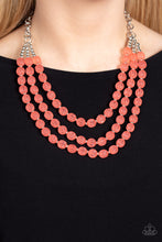 Load image into Gallery viewer, Summer Surprise - Orange Paparazzi Necklace
