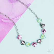 Load image into Gallery viewer, Dreamy Drama - Green Paparazzi Necklace
