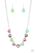 Load image into Gallery viewer, Dreamy Drama - Green Paparazzi Necklace
