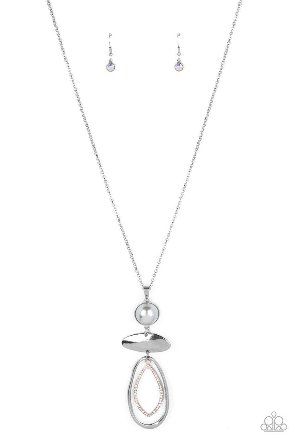 Modern Day Demure - Silver Paparazzi Necklace