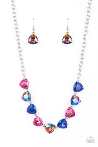 Dreamy Drama - Blue - Paparazzi Necklace