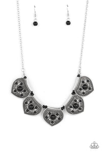 Badlands Basin - Black Paparazzi Necklace