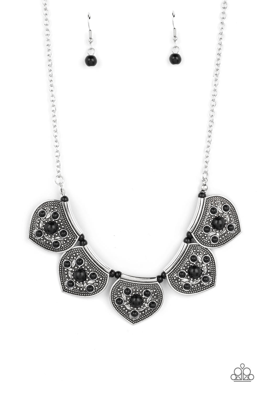 Badlands Basin - Black Paparazzi Necklace