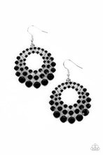 Load image into Gallery viewer, So Self-GLOW-rious - Black Paparazzi Earrings

