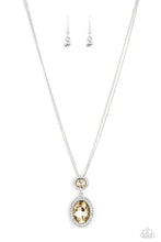 Load image into Gallery viewer, Castle Diamonds - Brown Paparazzi Necklace
