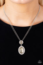 Load image into Gallery viewer, Castle Diamonds - Brown Paparazzi Necklace
