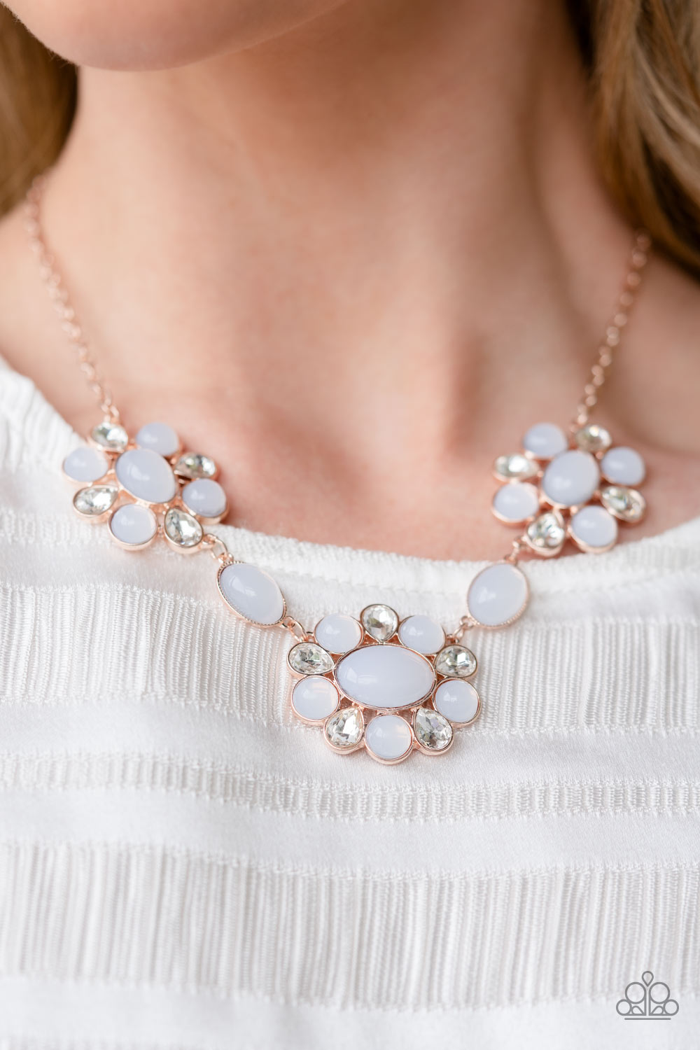 Your Chariot Awaits - Rose Gold - Paparazzi Necklace