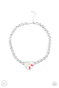Heart in My Throat - Multi Paparazzi Necklace