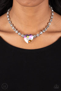 Heart in My Throat - Multi Paparazzi Necklace
