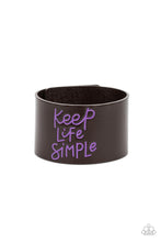 Load image into Gallery viewer, Simply Stunning - Purple Paparazzi Bracelet
