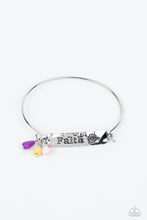 Load image into Gallery viewer, Flirting with Faith - Purple Paparazzi Bracelet
