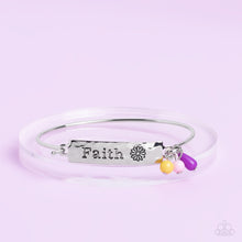 Load image into Gallery viewer, Flirting with Faith - Purple Paparazzi Bracelet
