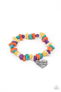Stony-Hearted - Multi Paparazzi Bracelet
