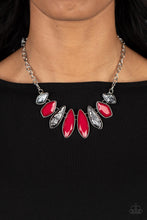 Load image into Gallery viewer, Crystallized Couture - Red Paparazzi Necklace
