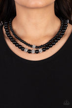 Load image into Gallery viewer, Brilliant Ballerina - Black Paparazzi Necklace
