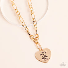 Load image into Gallery viewer, Perennial Proverbs - Gold Paparazzi Necklace
