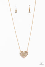 Load image into Gallery viewer, Spellbinding Sweetheart - Gold Paparazzi Necklace
