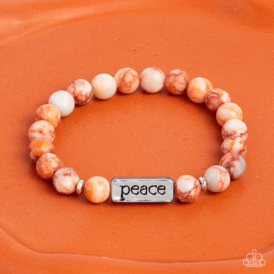 SERENE SEASON - ORANGE STONE SILVER 