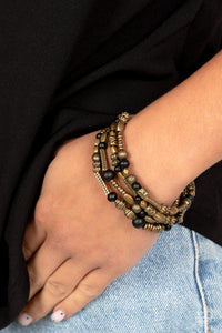Jungle Jubilee - Brass Paparazzi Bracelet