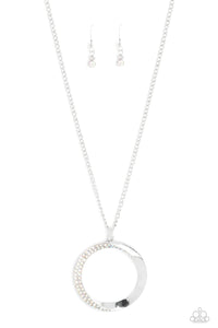 Encrusted Elegance - Multi Paparazzi Necklace