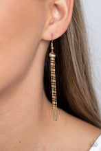 Load image into Gallery viewer, Cascading Chains - Gold Paparazzi Necklace
