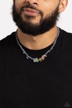 Load image into Gallery viewer, Chiseled Craving - Silver Urban Necklace
