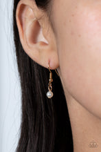 Load image into Gallery viewer, Serving the Lord - Gold Paparazzi Necklace
