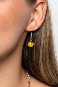 Newly Neverland - Yellow Paparazzi Necklace