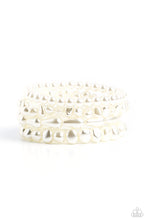 Load image into Gallery viewer, Gossip PEARL - White Paparazzi Bracelet
