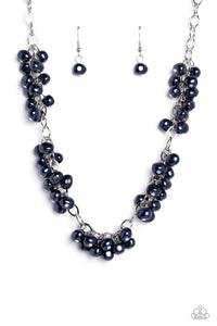 Pearl Parlor - Blue Paparazzi Necklace