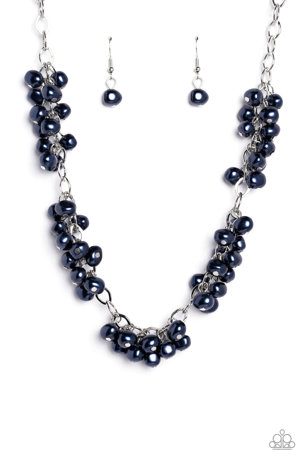 Pearl Parlor - Blue Paparazzi Necklace