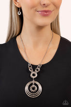 Load image into Gallery viewer, High HOOPS - Silver Necklace Paparazzi
