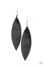 Feather Fantasy - Black Earrings - Barbara Towles Masterson's Store